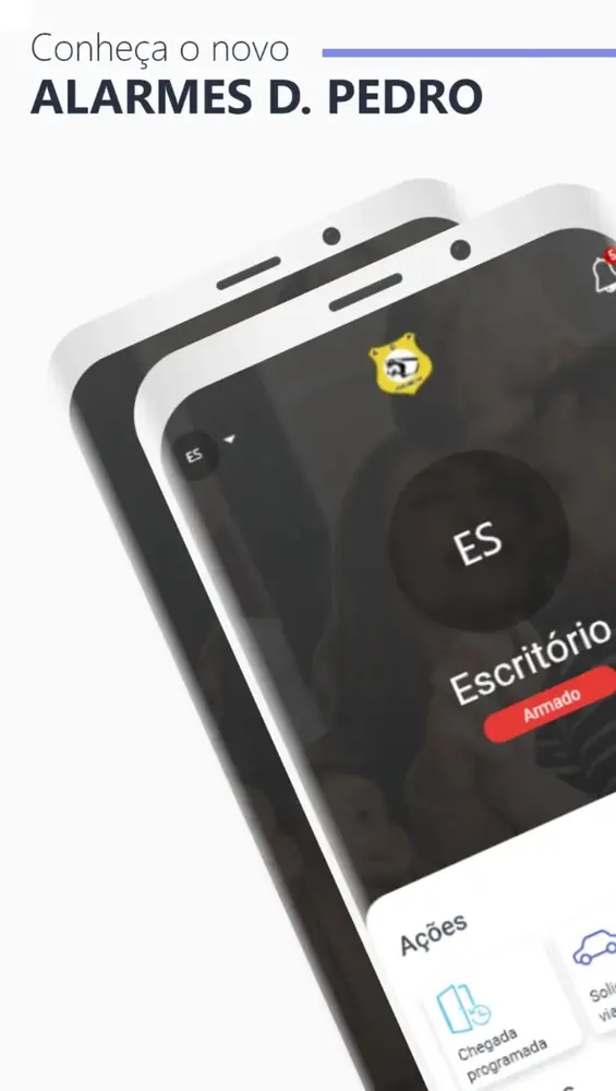 Sistema de alarme e controle pelo celular